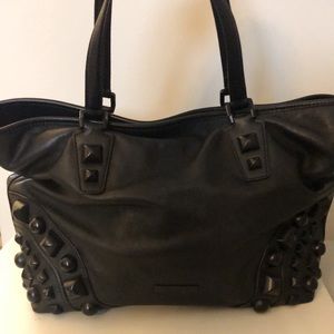 Burberry studded tote bag